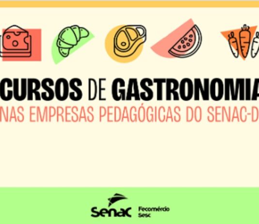 Senac-DF abre 800 vagas gratuitas em cursos de gastronomia com bolsa integral e auxílio financeiro