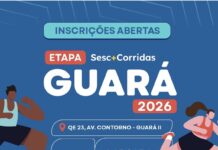 Inscrições abertas para o Sesc+Corridas – Etapa Guará