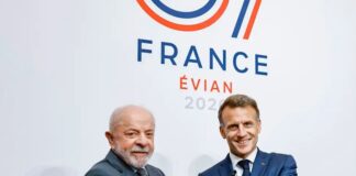 Lula se reúne com Macron e presidente da Suíça antes da Cúpula do G7 na França