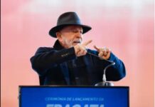 Marinha lança Fragata Cunha Moreira e Lula defende fortalecimento da soberania nacional