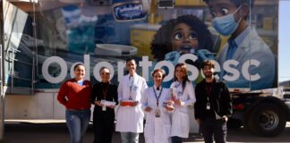 OdontoSesc atende moradores de Água Quente