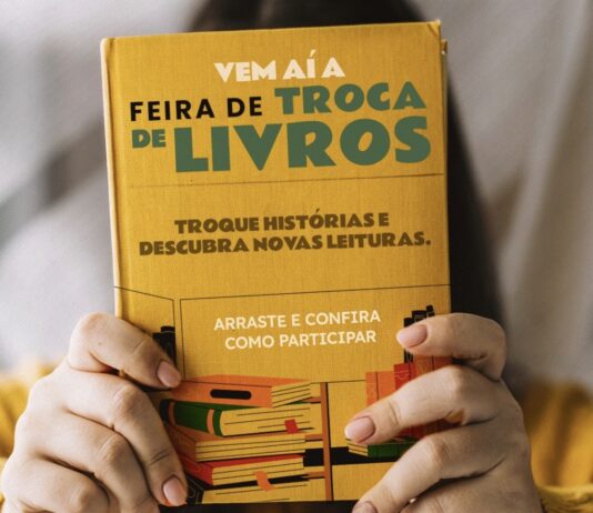 Sesc 504 Sul promove Feira de Troca de Livros na próxima segunda-feira