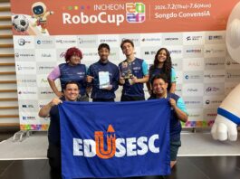 EduSesc conquista dois troféus no Mundial de Robótica realizado na Coreia do Sul
