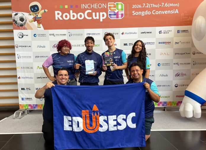 EduSesc conquista dois troféus no Mundial de Robótica realizado na Coreia do Sulbrasilia