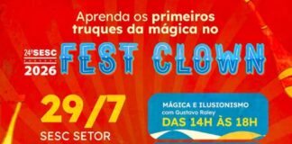 Festclown 2026 leva oficinas gratuitas ao Setor Comercial Sul
