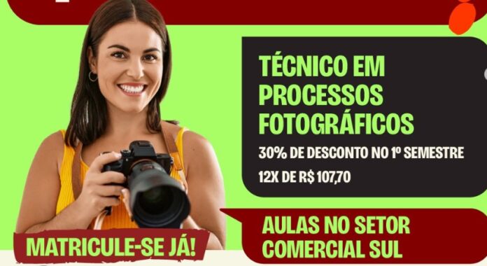 Senac-DF abre vagas para cursos técnicos com 30% de desconto