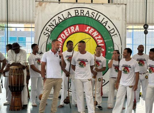 Grupo Senzala celebra 40 anos de capoeira no Distrito Federal