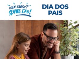 Senac EAD oferece 25% de desconto em cursos livres durante campanha de Dia dos Pais