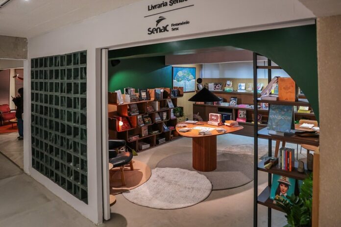 Livraria Senac-DF une arquitetura, literatura e design na CASACOR Brasília 2026 brasilia senac livros