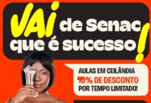 Senac-DF oferece cursos com descontos de até 20% e inscrições abertas em diferentes regiões