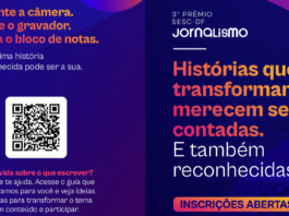 Inscrições abertas para III Prêmio Sesc-DF de Jornalismo