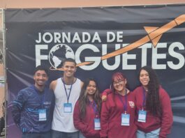 Alunos da EduSesc Taguatinga representam o DF na Jornada Brasileira de Foguetes, no Rio de Janeiro