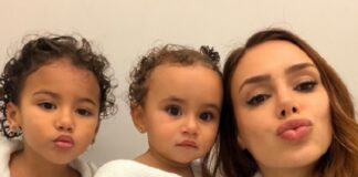 Bruna Biancardi compartilha fotos com filhas