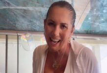 Mãe de Virginia Fonseca revela tatuagem com frase motivacional na marca do biquíni