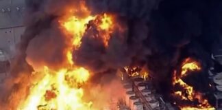 Bombeiros controlam incêndio em fábrica após 33 horas de combate