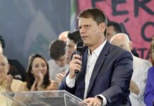 Republicanos oficializa Tarcísio à reeleição em São Paulo