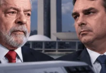 Datafolha aponta disputa acirrada entre Lula e Flávio Bolsonaro