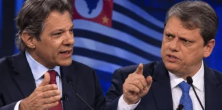 Tarcísio e Haddad fazem último debate antes do primeiro turno em SP