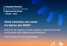 Pesquisa do Senac mapeia trajetória de ex-alunos em todo o país