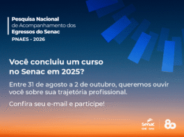 Pesquisa do Senac mapeia trajetória de ex-alunos em todo o país