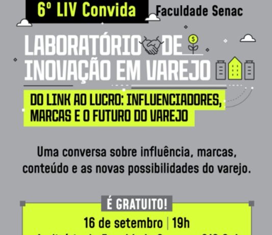 Do link ao lucro: Senac debate o futuro do varejo nesta quarta-feira (16)