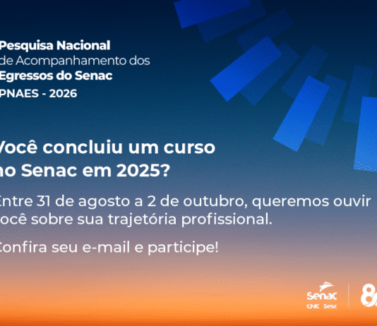 Pesquisa do Senac mapeia trajetória de ex-alunos em todo o país