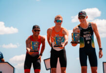 Brasileiro de triatlo define campeões e 56 classificados para o Mundial na Alemanha.