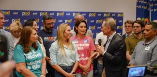 PSD-DF oficializa apoio à reeleição da governadora Celina Leão
