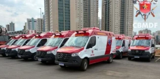 CBMDF renova 53% da frota operacional no DF