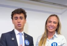 Nikolas declara apoio a Celina Leão no DF