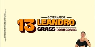 Leandro Grass troca vermelho por laranja em campanha no DF