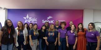 Alunos do Senac-DF participam de treinamento com a Magic Color no Gama