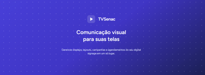 TV Senac amplia comunicação interna nas unidades e na sede administrativa do Senac-DF brasilia senac