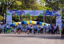 Sesc+Corridinhas reúne cerca de 800 crianças em manhã de esporte, diversão e inclusão no Parque da Cidade