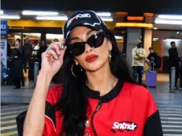 Nicole Scherzinger mostra chegada ao Brasil e se prepara para show do Pussycat Dolls