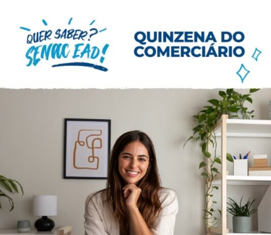Senac EAD oferece 30% de desconto em cursos livres durante o mês de outubro